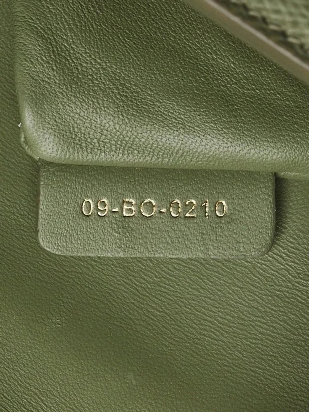 Christian Dior Green Calfskin Leather Montaigne 30 Flap Bag - Picture 6 of 9